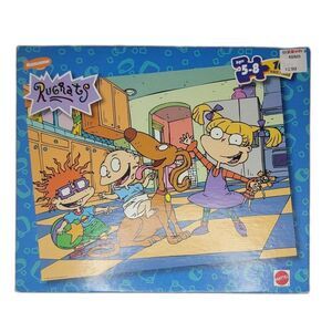 Vintage Mattel Nickelodeon Rugrats Puzzle 100 Piece 1998 Pristine Condition EUC